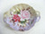 A 6 1/2" vintage Lefton China hand painted dish with flowers that is in excellent condition.
