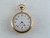 This quality antique pocket watch is French or Swiss made in a size 18 with a stem set.It has markings of Northern Express with Numa Frechelin in model 543 and serial #1637421.