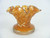 A 7&quot; old marigold carnival glass vase in excellent condition.