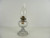 An 18" tall old kerosene lamp with a chimney.