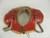 This set of old football shoulder pads is marked Wynnbilt of Knoxville,Tennessee and has cracking to the leather.