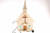Vintage Wood Church Christmas Display