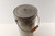Vintage Farm Cream Milk Can Wood Bail Handle & Lid