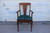 Antique Quarter Sawn Oak Queen Anne Captain Arm Chair Antique Quarter Sawn Oak Queen Anne Captain Arm Chair