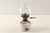 Vintage Ceramic Flower Decorated Kerosene Lamp