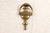 Large Vintage Architectural Brass Door Knocker 7 1/2" Long