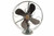 Nice Antique General Electric 3 Speed Brass Electric Fan Restored Green