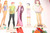 Vintage Barbie Ken PJ & Raggedy Ann Cutouts Paper Dolls In Box Tons Clothes