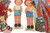 Vintage Barbie Ken PJ & Raggedy Ann Cutouts Paper Dolls In Box Tons Clothes
