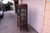 Antique Quarter Sawn Oak Claw Foot Curved Glass China Cabinet Cupboard