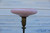 Original Large Swirl Antique Pink Rose Color Torchiere Floor Lamp Shade