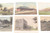 12 Antique 1910's Grand Island Nebraska Post Cards Railroad City 4th Church