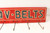 Super Antique Quaker Rubber V-Belts Automotive Gas Station Advertising Sign Display