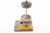 Nice Vintage Coin Operated Gumball Peanut Machine With Chicago Lock Key