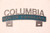Vintage Columbia South Carolina Advertising License Plate Topper