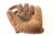 Vintage 1940's Hiawatha Split Finger Baseball Glove Mitt With Webbing