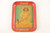Original 1938 Coca Cola Soda Pop Advertising Tray Girl In Yellow Dress