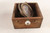 Antique Star Boston USA Brass Ship Compass In Dovetailed Wood Case