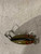 Super Clean Vintage Wood Fishing Lure With Metal Fin