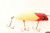 3 Vintage Fishing Lures 2 Wood & 1 Beetle Like Lure