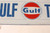 Vintage Gulf Gas Station Tires Advertising Display Stand