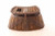 Antique Leather Trimmed & Wicker Fishing Creel & Leather Shoulder Strap