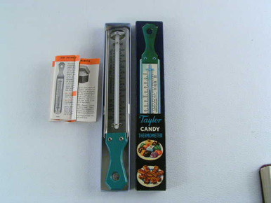 Sold at Auction: Taylor Vintage Candy Thermometer, 17