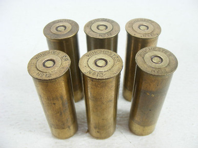 Vintage Winchester 2 1 2 All Brass Empty Shotgun Shells 25pcs