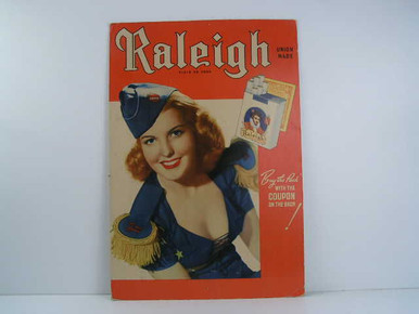 raleigh cigarettes 1946 ad with throat protection claim An original old paper advertising