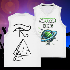 Meteor Shower KING Basketball Jersey Meteor Shower KING Basketball Jersey