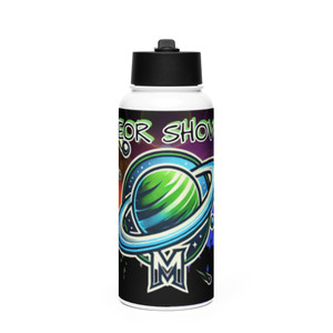 METEOR SHOWER Stainless steel water bottle with a straw lid METEOR SHOWER Stainless steel water bottle with a straw lid