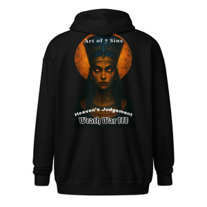 Moonlight Edition: 4gotten Pharaohs Women’s Zip Hoodie – Premium Streetwear Jacket | Ancient Egyptian Inspired Design | Soft Cotton Blend | Full-Zip Urban Hoodie for Women | Elegant, Durable & Timeless Fashion Piece