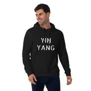 (YINYANG) PREMIUM DUALITY HOODIE - EXPLORE DUALITY SLEEVES (YINYANG) PREMIUM DUALITY HOODIE - EXPLORE DUALITY SLEEVES