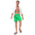 Fruit of Earth Men's (Black) - Men's swim trunks