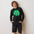 Life Black Hooded Long-Sleeve Tee