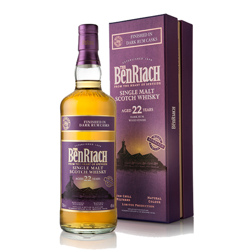 Benriach 22yo Dark Rum 46% 700 ML