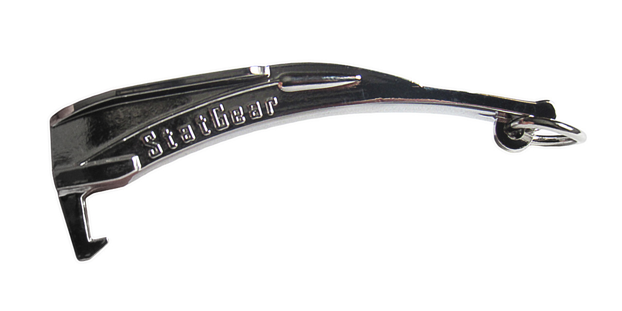 Chrome Laryngoscope Bottle Opener Keychain StatGear