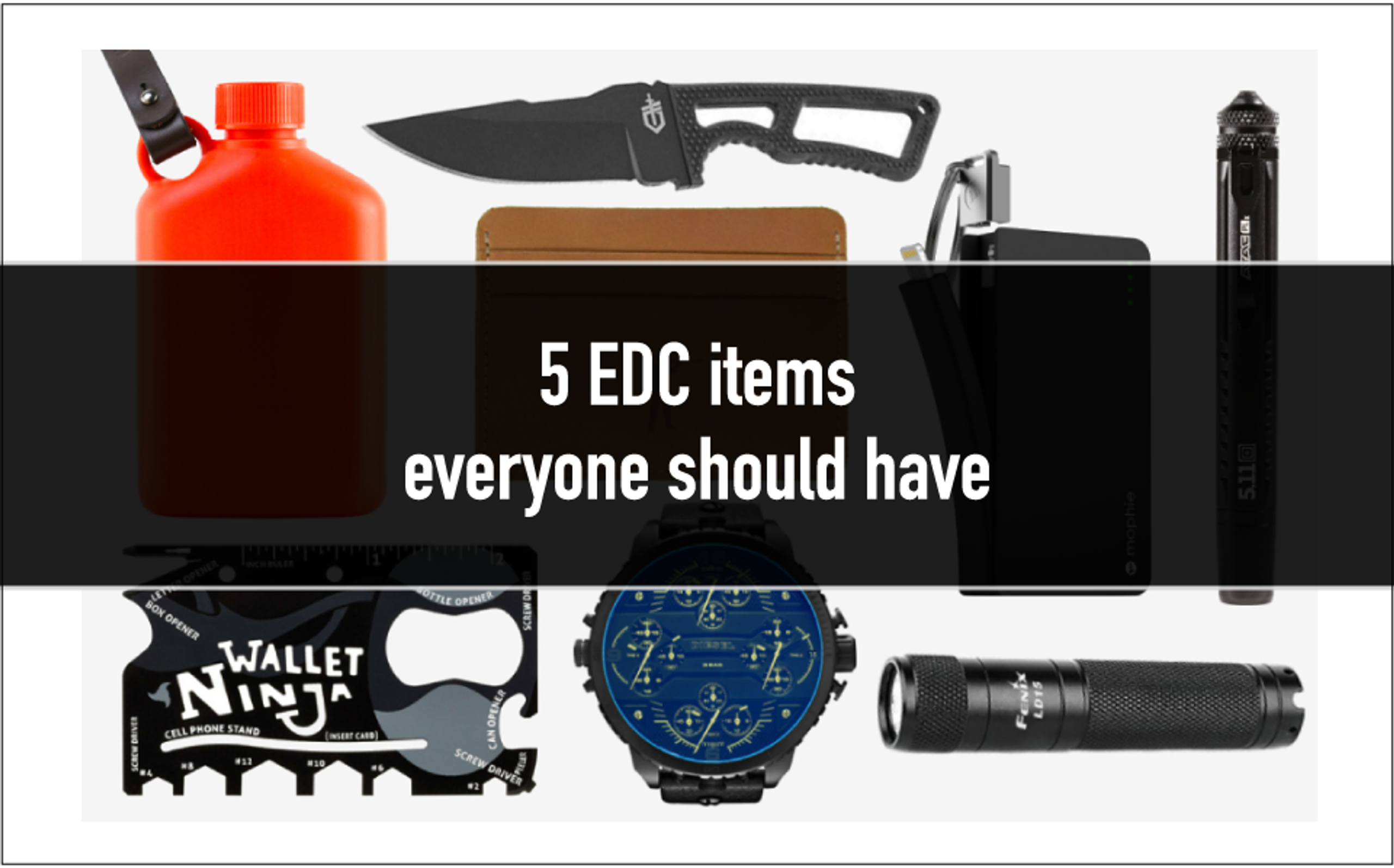 5 EDC items everyone should have StatGear