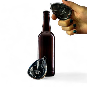 Bedpan Bottle Opener Keychain Bedpan Bottle Opener Keychain