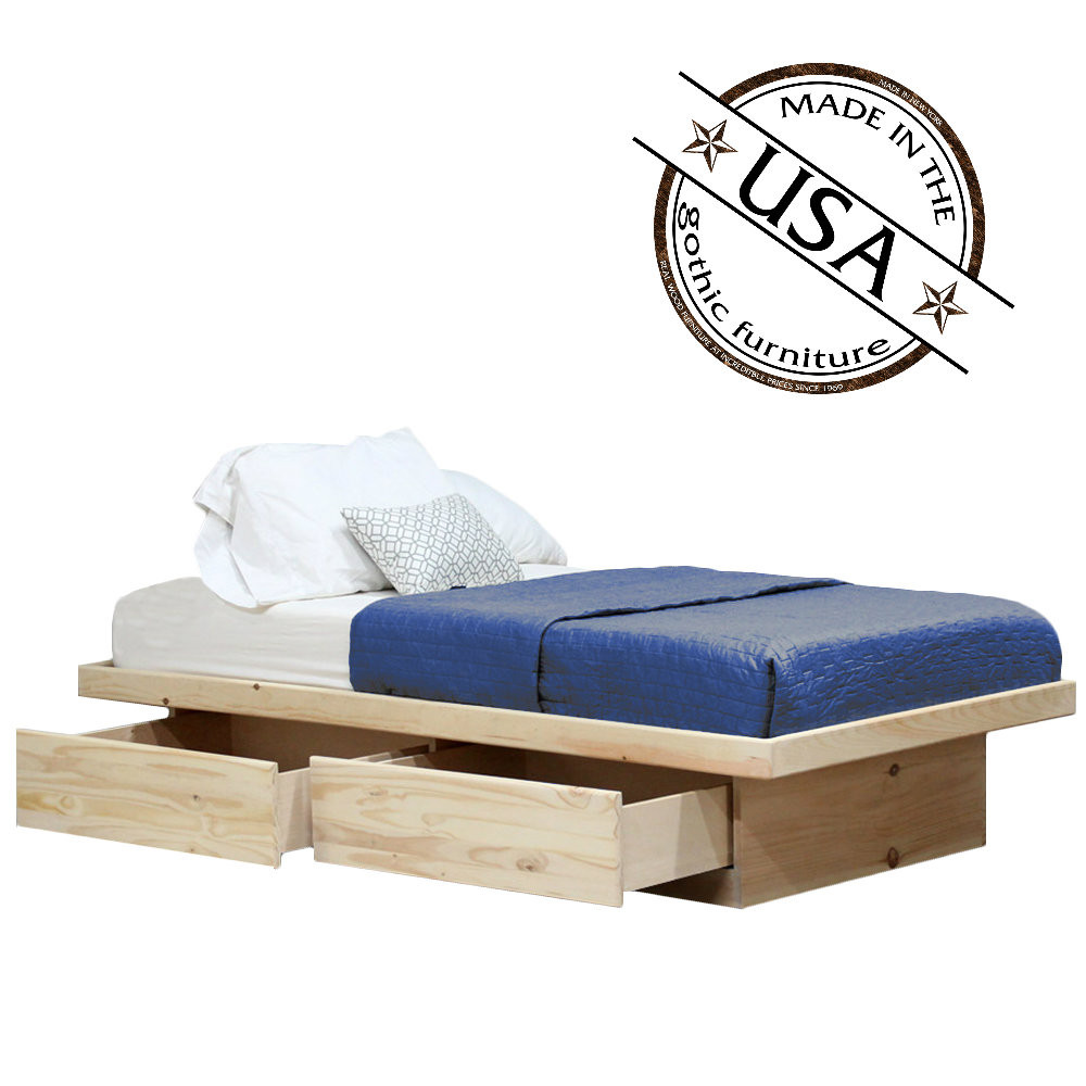 Gothic Furniture Platform Bed