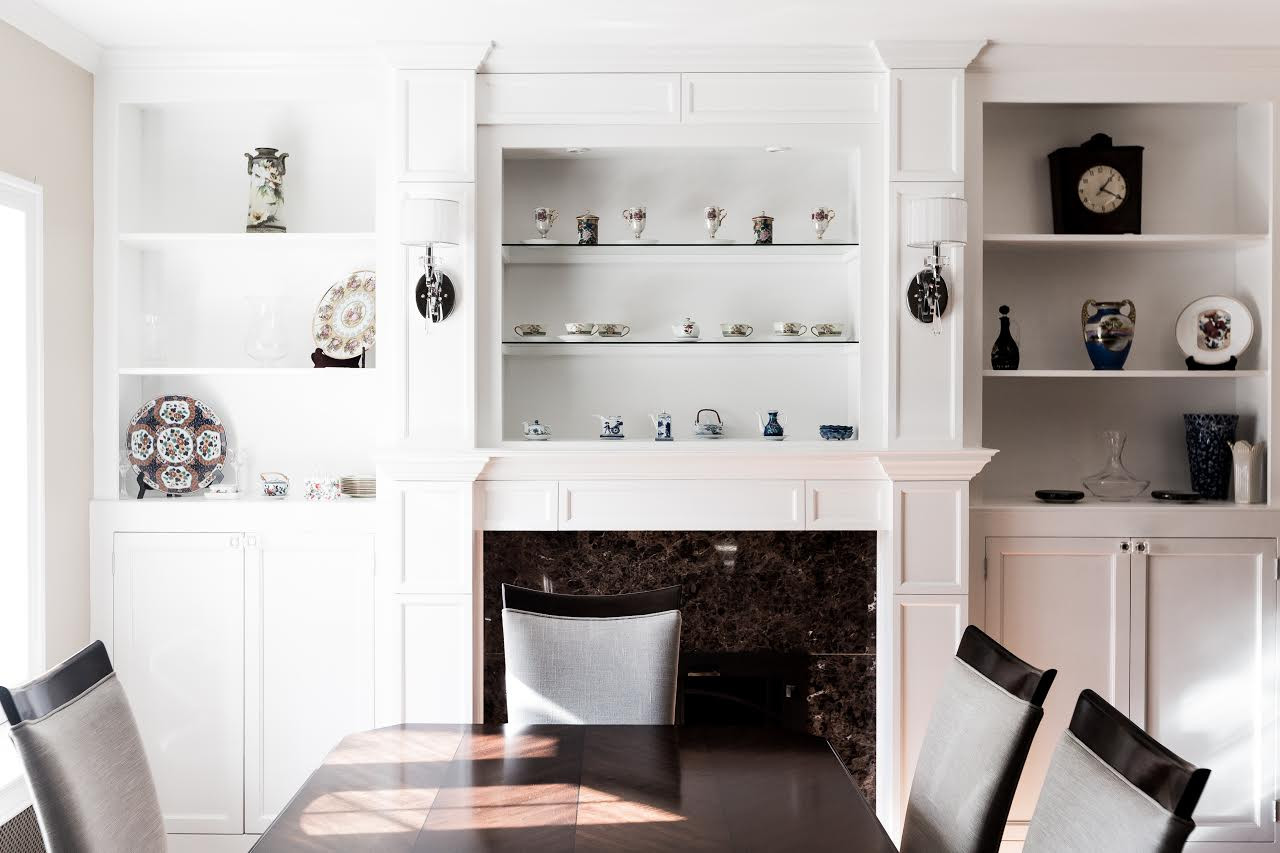 Custom Modern White Entertainment Center Gothic Furniture