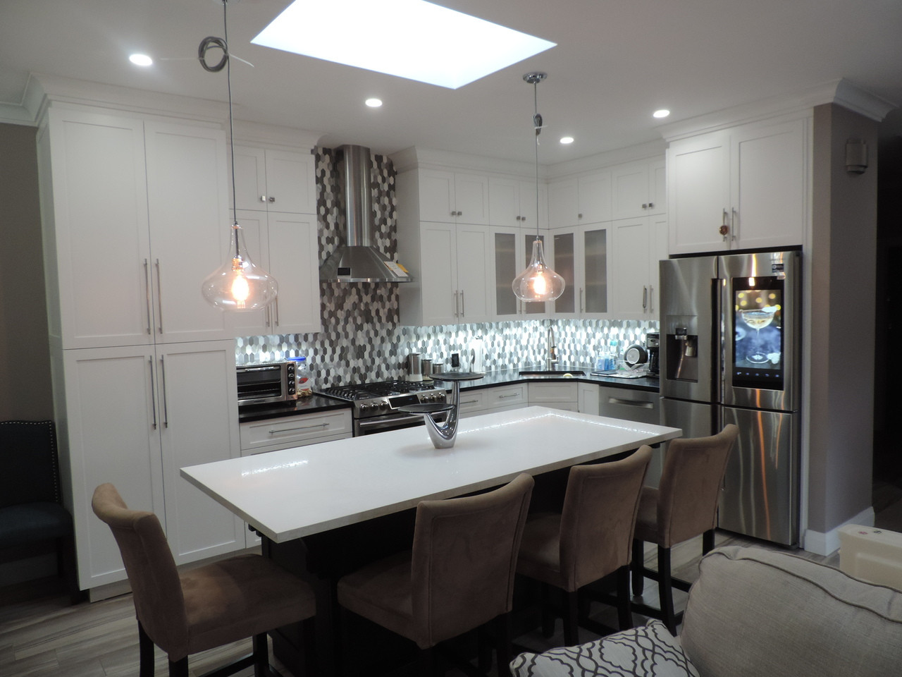 Custom - Modern White Shaker Kitchen