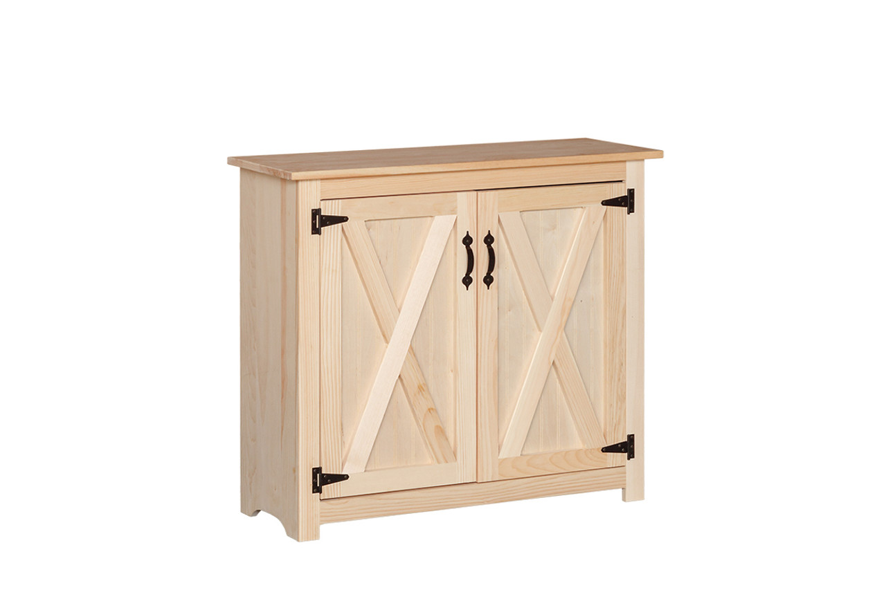 Pine Hall Cabinet 14 X 38 X 33 Gothic Furniture Gd