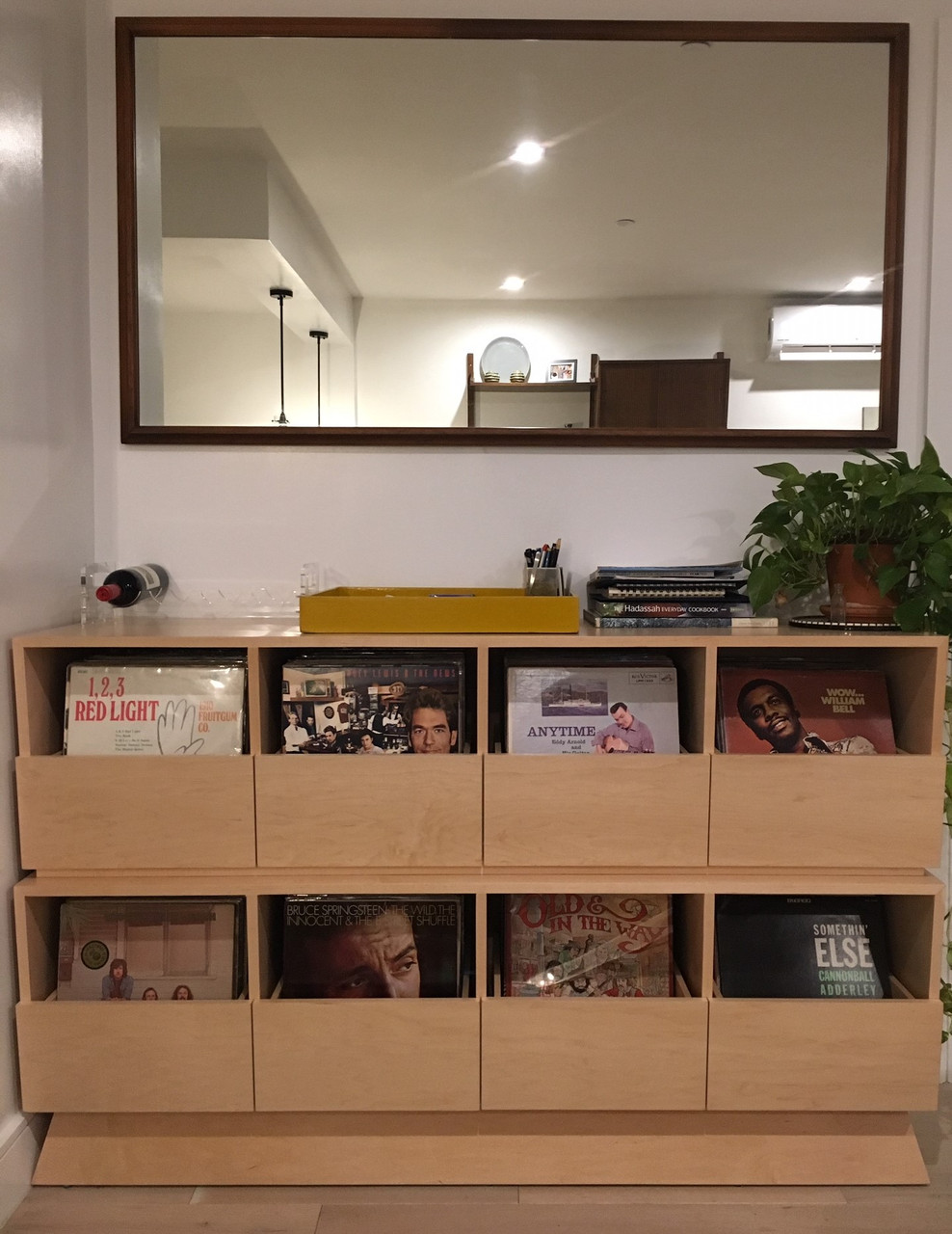 Custom LP Record Storage Drawers Gothic Furniture