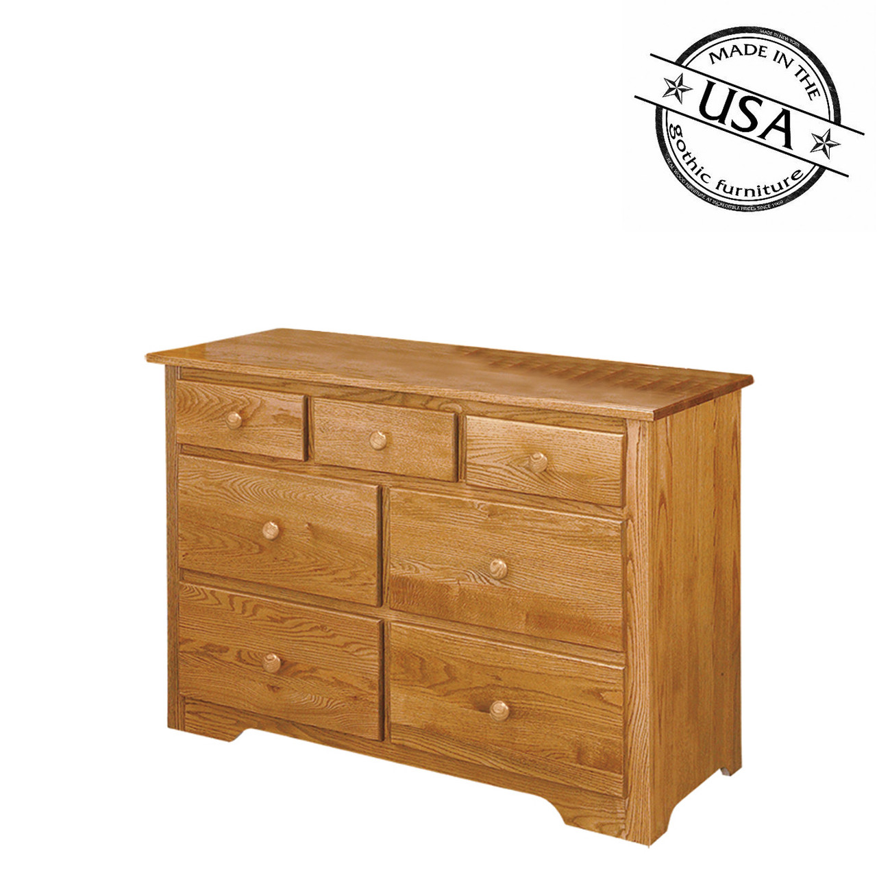 Red oak dresser