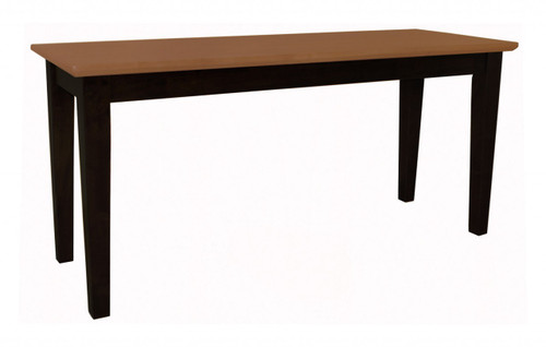 Shaker Black/Cherry Bench