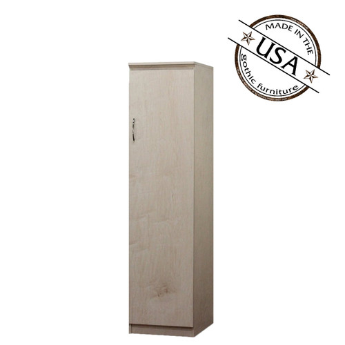 Flat Iron Wardrobe (Right Side) | Birch Wood
