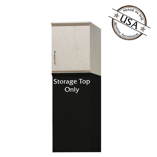 Flat Iron Storage Top (Right Side) | Birch Wood