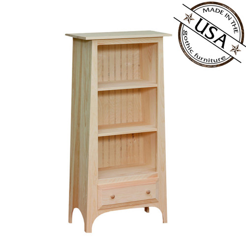 Solid Wood Bookcases, Birch Bookcases, Unfinished Bookcases