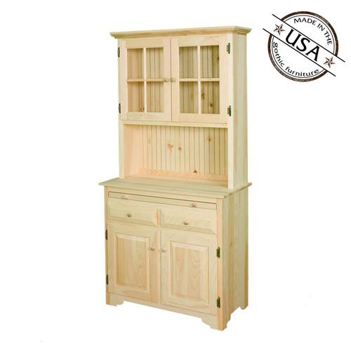 Sunnyside Two Drawer and Four Door China Pine Wood Gothic